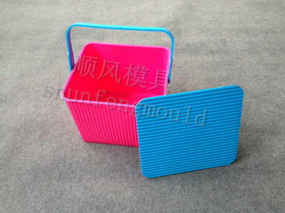 塑料模-田園風(fēng)有蓋款 創(chuàng)意時(shí)尚塑料家用收納籃模具 塑膠模具-塑料模盡在阿里巴巴-.