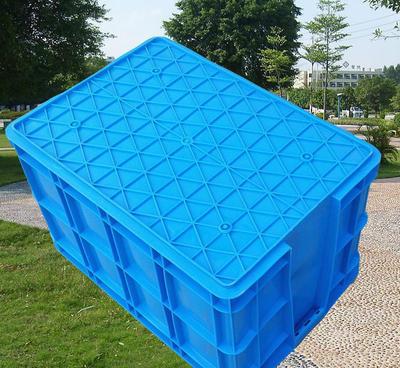 【大號塑料貨運箱物流周轉箱全新塑膠儲物箱加厚藍色塑料周轉箱】價格_廠家_圖片 -