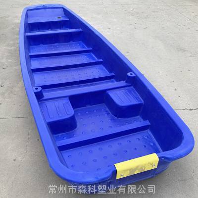 4米塑料船 牛筋塑膠船 4米釣魚船 雙層牛津漁船 pe材質捕魚船